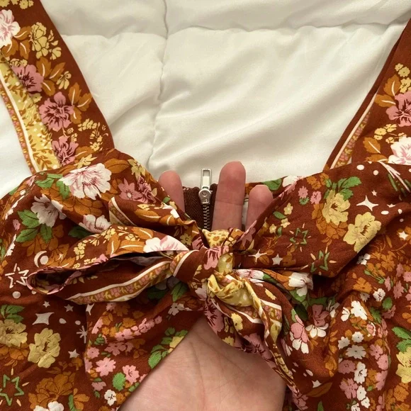 NWT Cider Floral Top - Picture 2 of 4